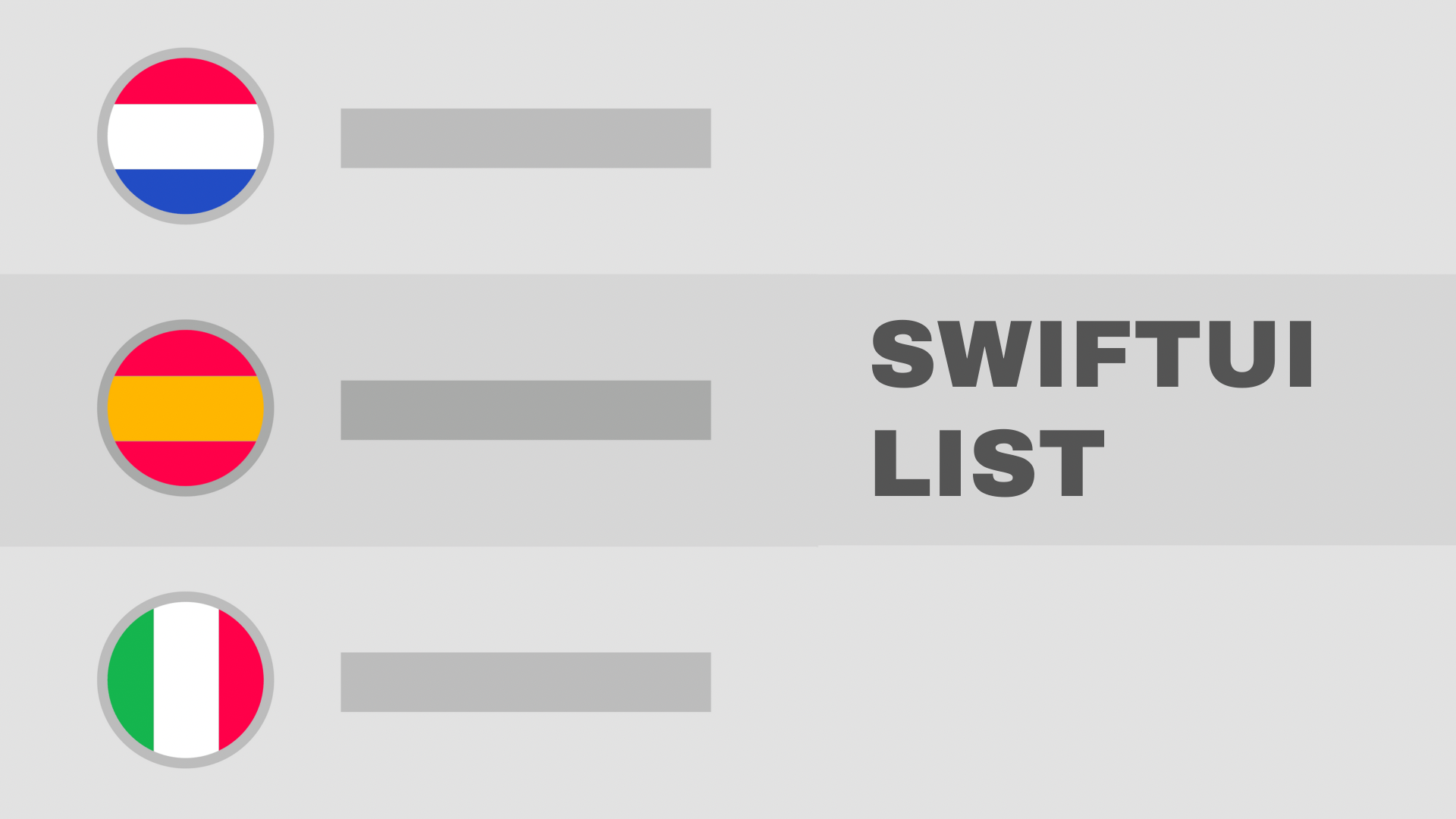 SwiftUI List
